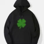Yonca Baskılı Kapüşonlu Sweatshirt - S-alttext1