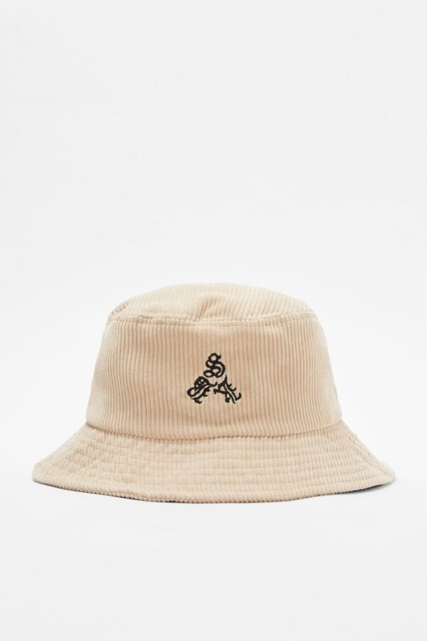 Corduroy Bucket Hat - Görsel 4