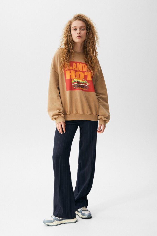 Burger King Flaming Hot Sweatshirt - Görsel 4