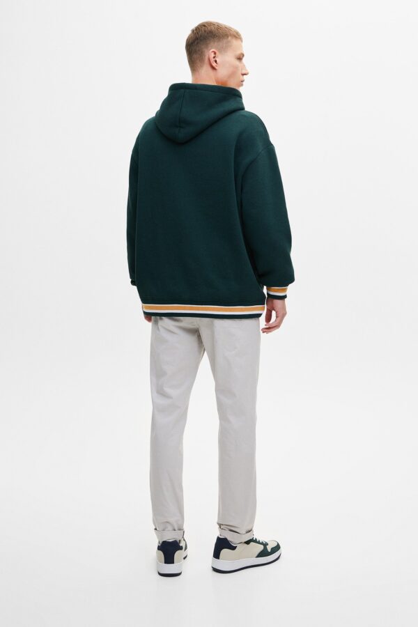 Basic Slim Fit Chinos Trousers - Görsel 2