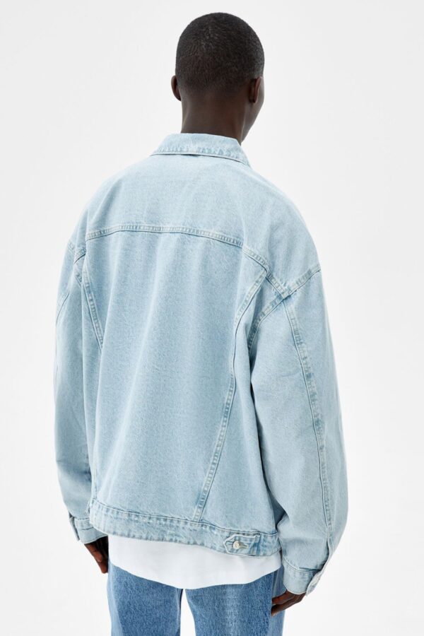 Oversized Denim Jacket - Görsel 2