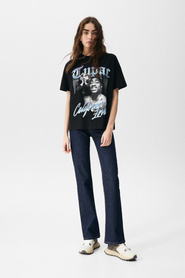 Tupac California Love T-Shirt - Görsel 4