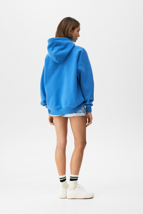 Oversize Varsity Hoodie - Görsel 2