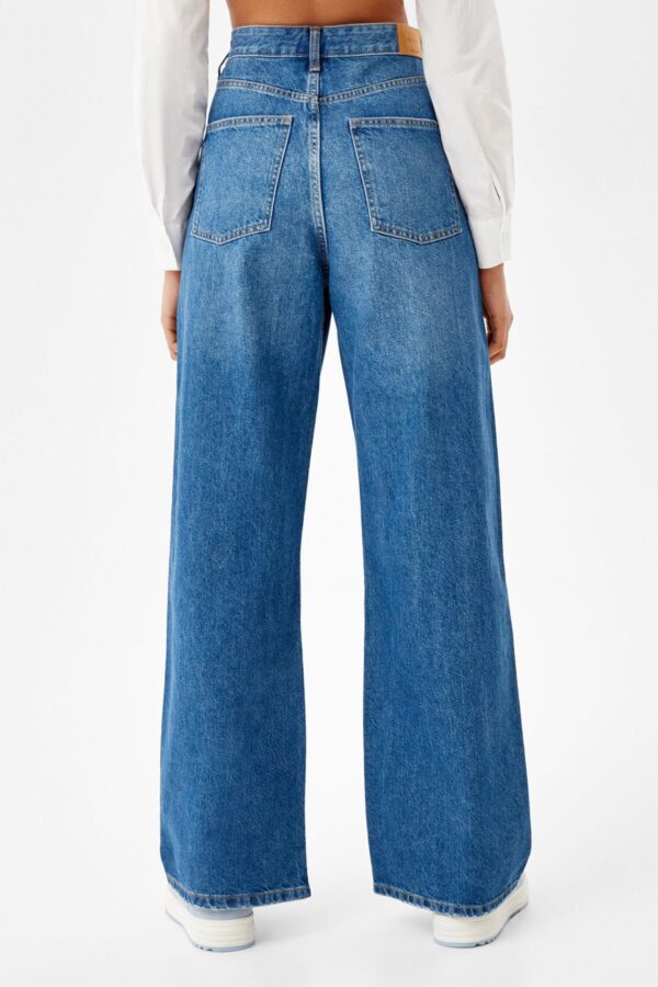 Ripped Wide-Leg ’90s Jeans - Görsel 3