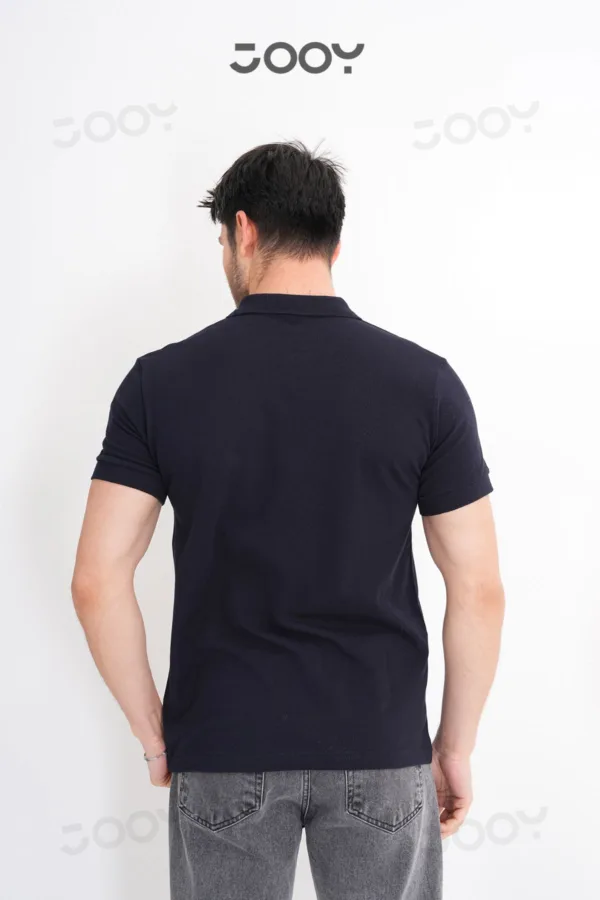 2'li Avantaj Paket Siyah - Lacivert %100 Pamuk Erkek Polo Yaka T-Shirt - XL-alttext6