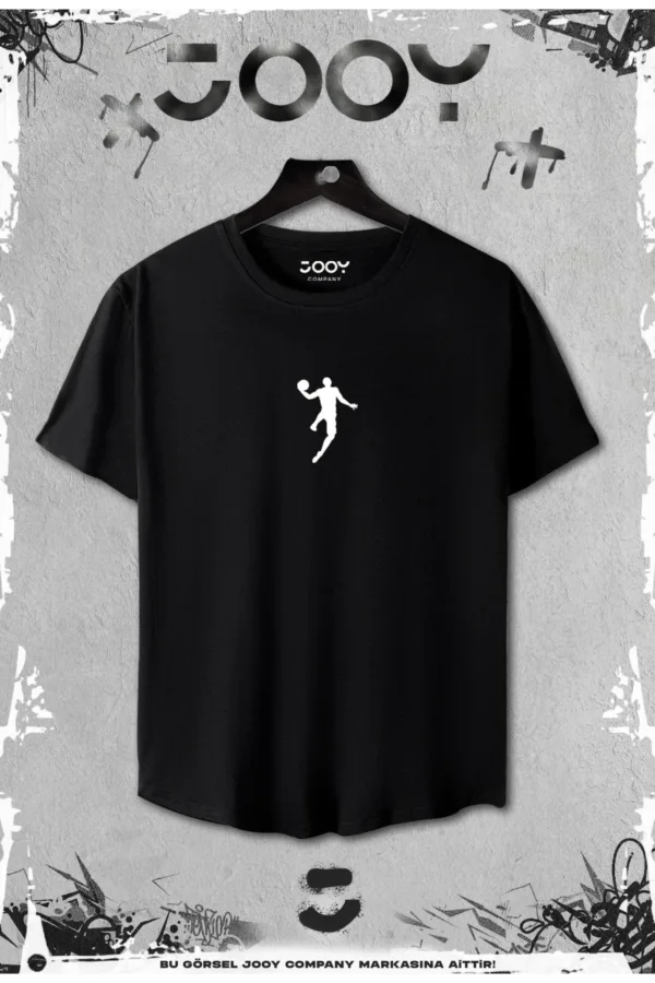 2'li Basketbolcu Slim Fit Siyah Tshirt - Siyah Şortlu Takım - M-alttext2