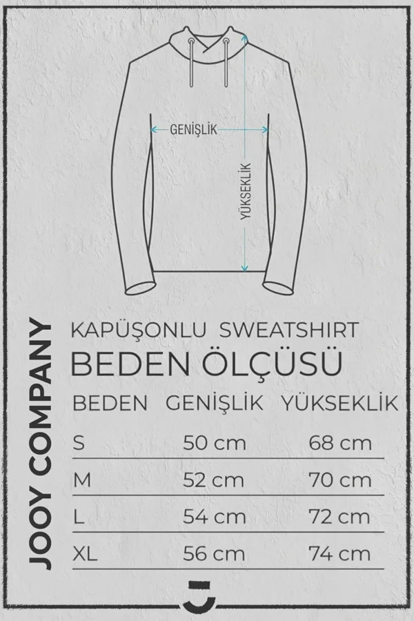 Aşk Temalı Sevgili Çift Kombini Beyaz Kapüşonlu Sweatshirt 2'li Set - L/XL-alttext5