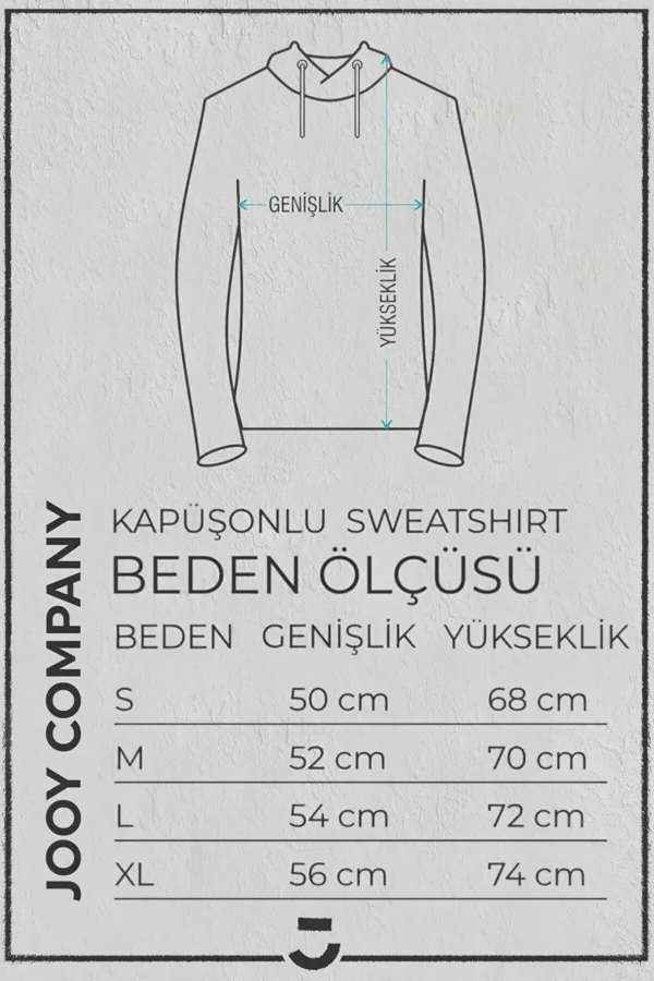 Ateş Ve Su Tasarım Sevgili Çift Kombini Siyah Kapüşonlu Sweatshirt 2'li Set - S/M-alttext4
