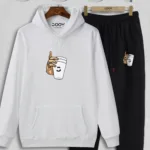 Bardak Tasarım Alt - Üst 2 Iplik Penye Eşofman Takımı-alttext1