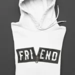Beyaz Friend Sweatshirt Hoodie - S-alttext1