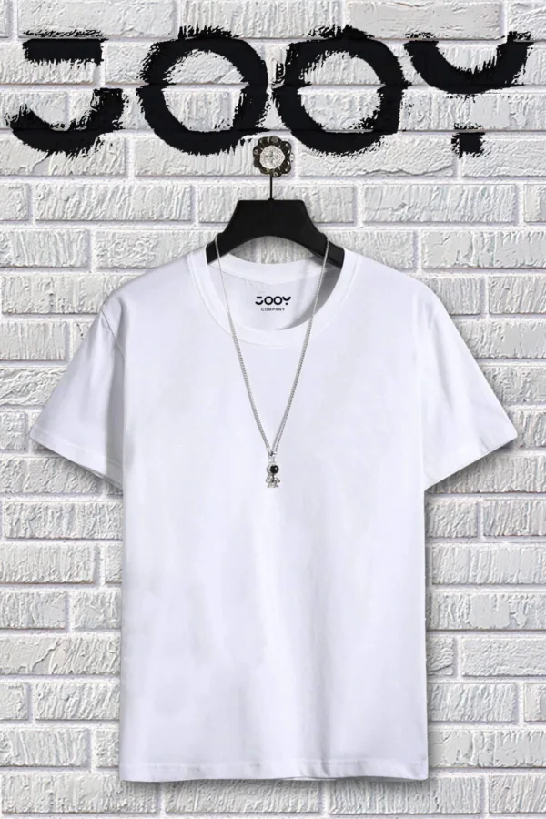 Beyaz Oversize Tshirt Ve Penye Şort Takım - L-alttext4