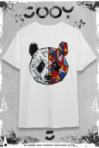 Beyaz Tokyo Panda Oversize Tshirt-alttext1