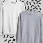 Bisiklet Yaka Pamuklu Penye Sweatshirt 2'li Avantaj Paket-alttext1