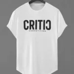 Critic Baskılı Slim Fit Oval Kesim T-Shirt - XL-alttext1