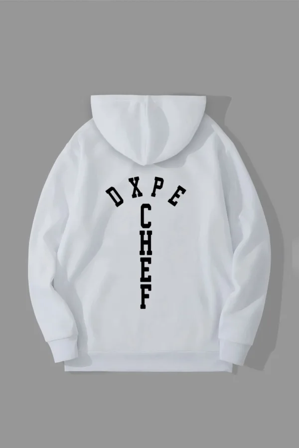 Erkek Dxpe Chef Tasarım Kapüşonlu Sweatshirt - L-alttext3