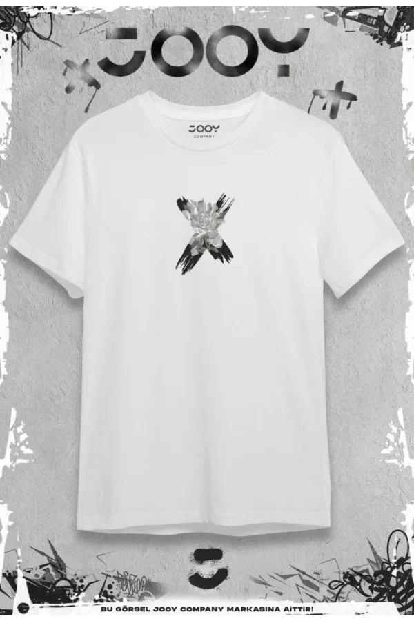Existence Tasarım Beyaz Oversize Tshirt - S-alttext2