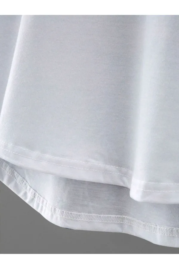 Free Soul Baskılı Slim Fit Oval Kesim T-Shirt-alttext5