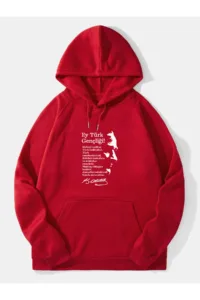 Gençliğe Hitabe Atatürk Tasarım Kapüşonlu Sweatshirt-alttext1