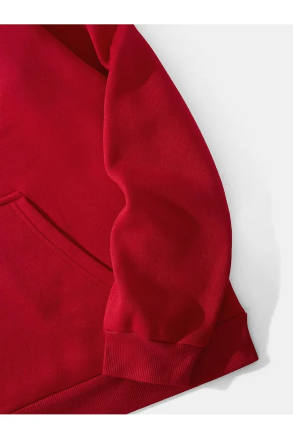 Gençliğe Hitabe Atatürk Tasarım Kapüşonlu Sweatshirt-alttext4