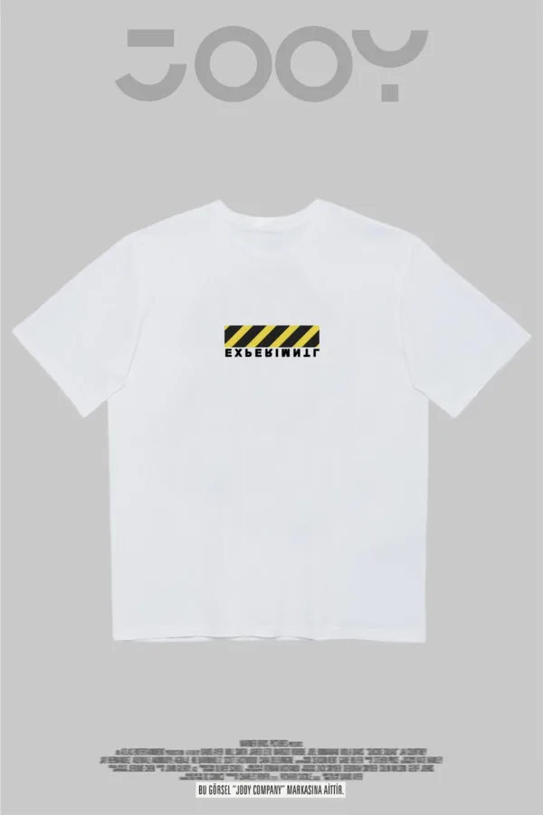 İnci Küpeli Kız Tasarım Beyaz Oversize Tshirt - XL-alttext5