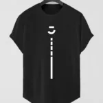 J Logo Baskılı Slim Fit Oval Kesim T-Shirt - M-alttext1