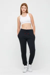 Kadın Siyah Eşofman Altı-alttext1