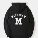 Michigan Tasarım Kapüşonlu Sweatshirt - XL-alttext1