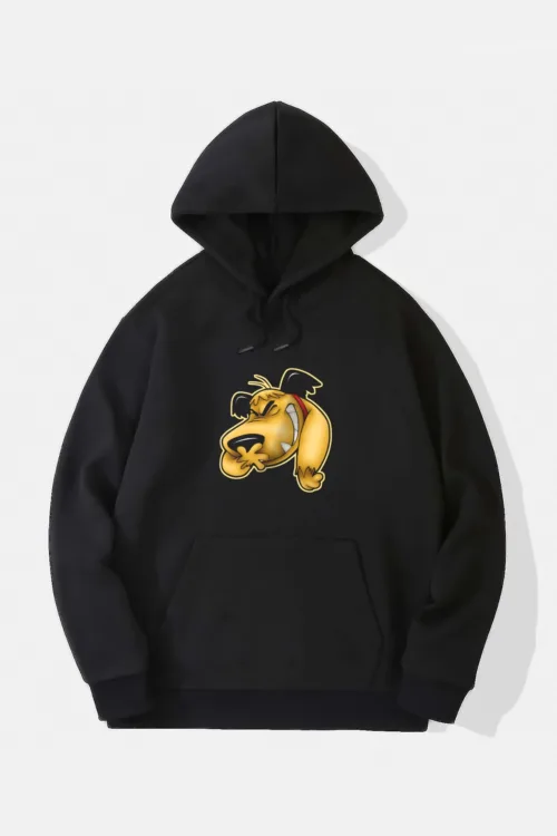 Muttley Dog Tasarım Kapüşonlu Sweatshirt