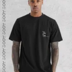 No One is You Baskılı Siyah Erkek Oversize Tshirt - M-alttext1