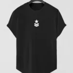 Rütbe Baskılı Slim Fit Oval Kesim T-Shirt - 2XL-alttext1