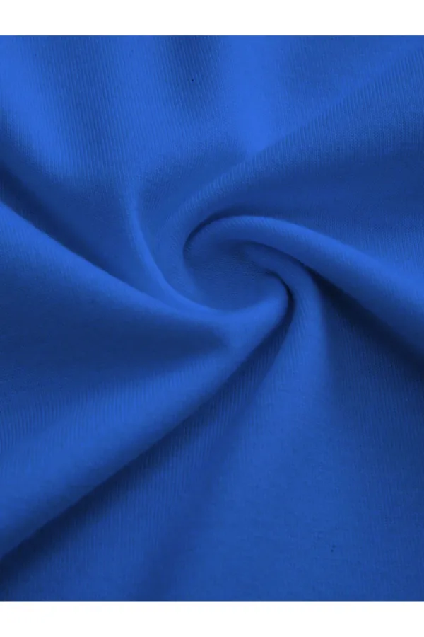 Saks Mavi Japan Destiny Baskılı Slim Fit Oval Kesim T-Shirt-alttext6