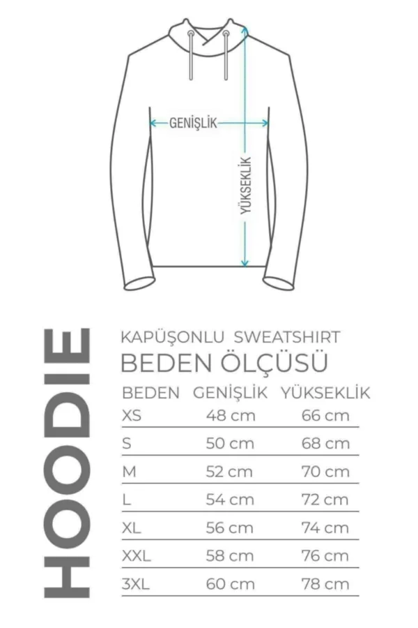 Sevgili Çift Kombinleri Whatever 2 Ürün Beyaz Kapüşonlu Sweatshirt - XL-alttext4