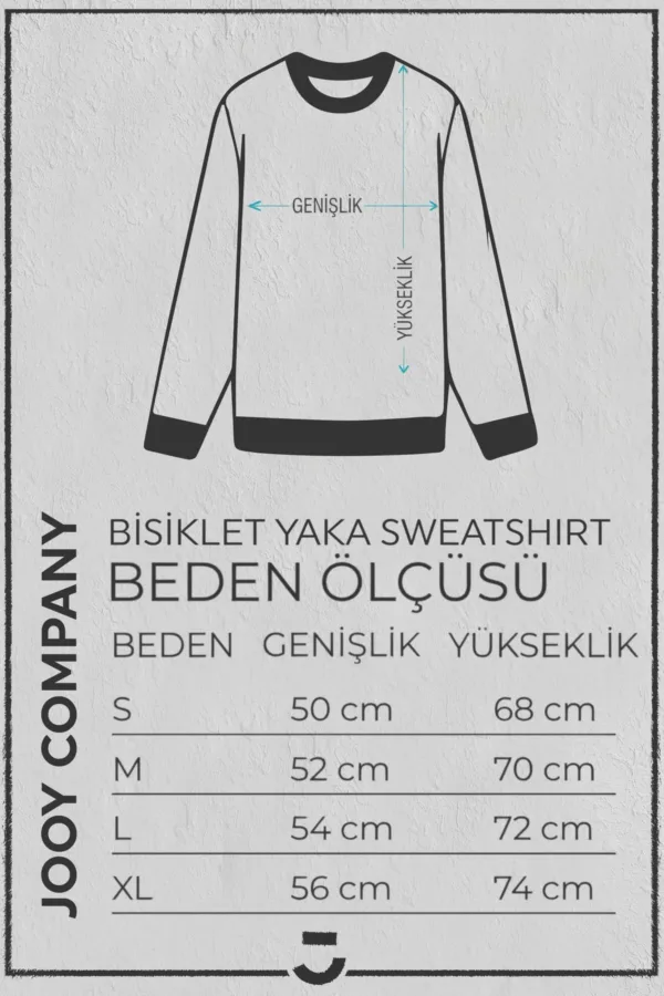 Siyah Düz Basic Bisiklet Yaka Sweatshirt - S-alttext3