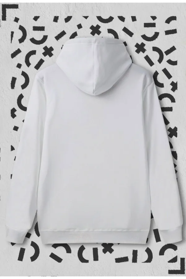 Unisex Beyaz Astronot Ayıcık Baskılı Sweatshirt - S-alttext2