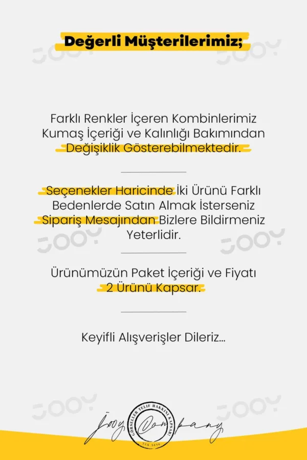 Yarım Fermuarlı Sweatshirt Saks Mavi - Beyaz 2'li Kampanya Set - M-alttext3