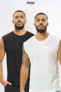 2'li Kampanyalı Set Erkek Antrenman Sporcu Atleti Oversize Kolsuz T-Shirt-alttext1